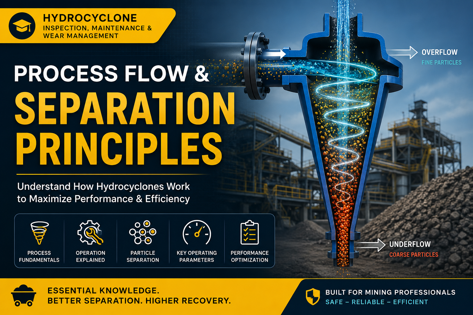 Hydrocyclone Inspection, Maintenance & Wear Management